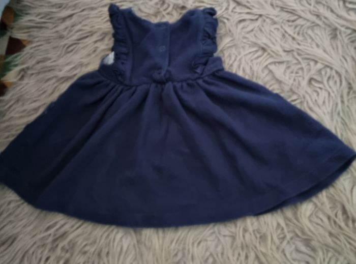 Robe en maille fantaisie à volants et poches 9mois - photo numéro 4