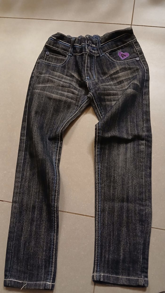 Jean bleu gris