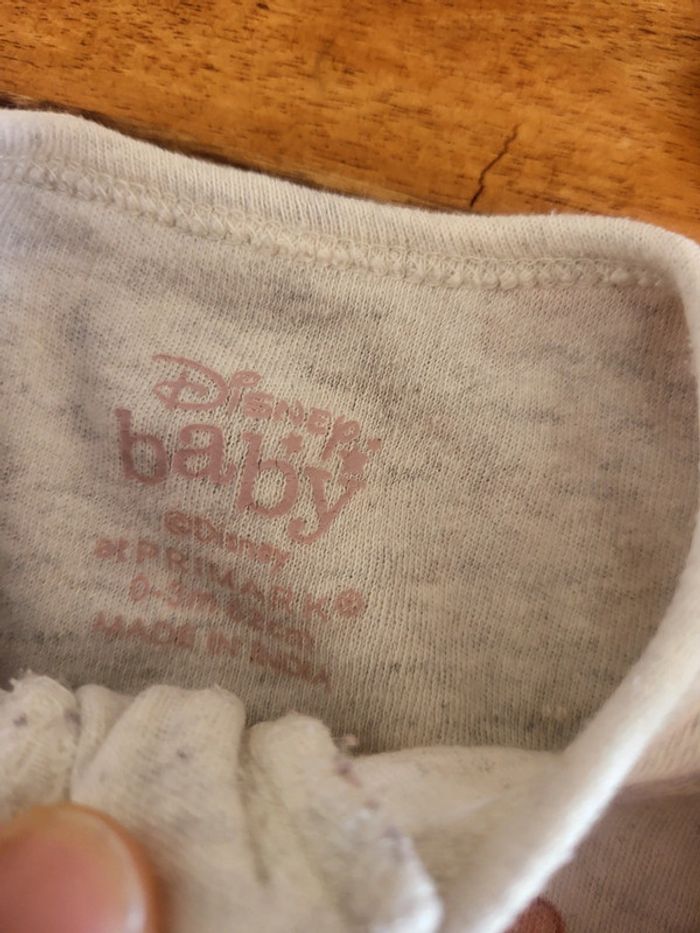 Lot 2 barboteuses chaude minnie 3mois - photo numéro 3