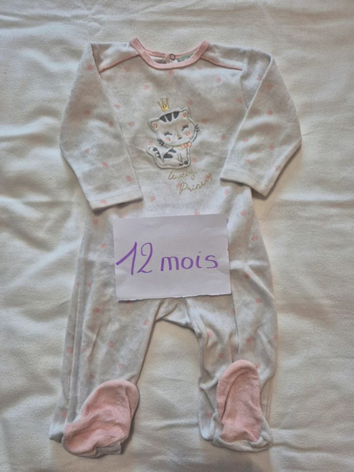 Pyjama "Mes petits cailloux" 12mois