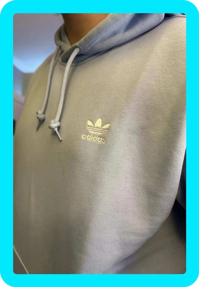 adidas Originals Trefoil Essential Fleece Hoodie taille L - photo numéro 6