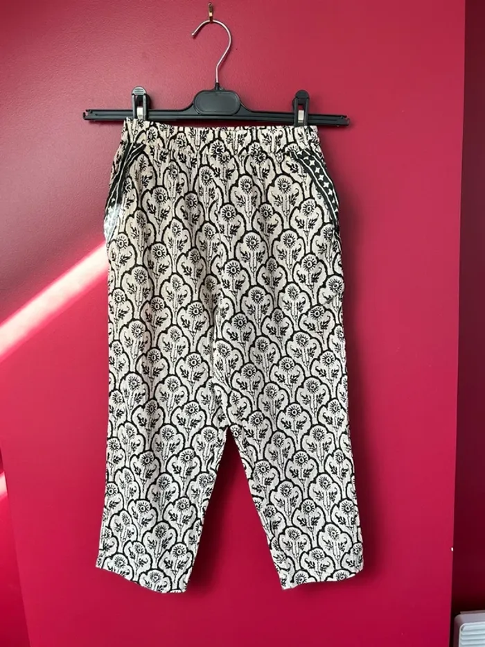 Pantalon été léger fille 6 ans étoile Isabel marant