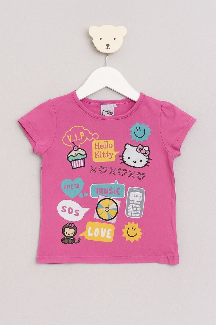Lots de 2 haut Hello Kitty 6 ans - photo numéro 4