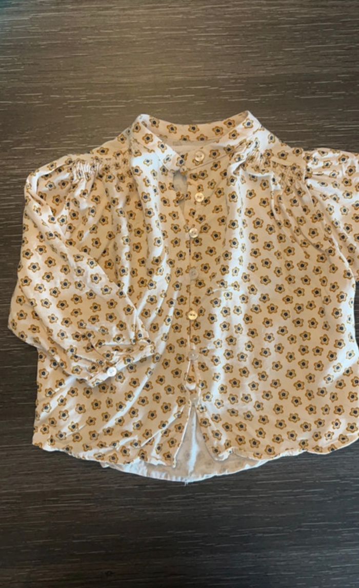 Blouse fleurie