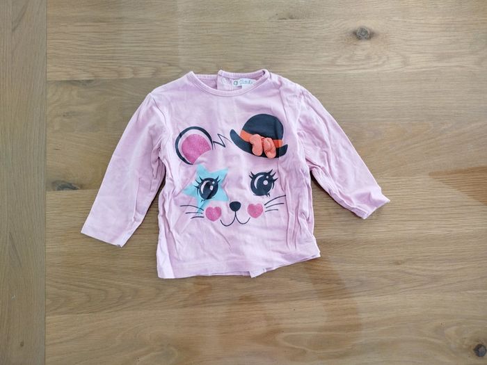 Tee-shirt rose