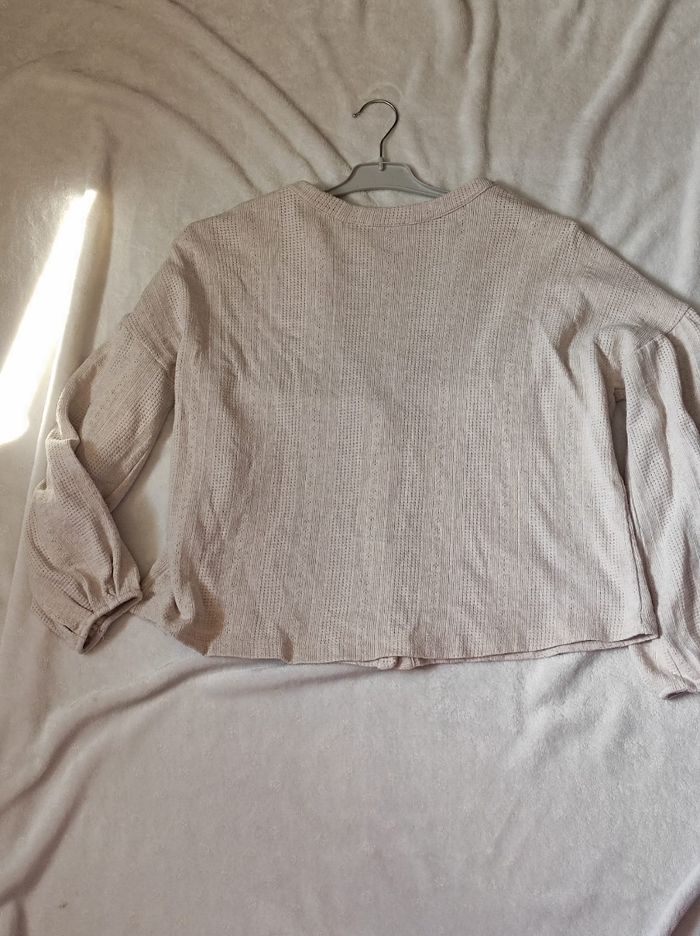 Cardigan beige taille M - photo numéro 7