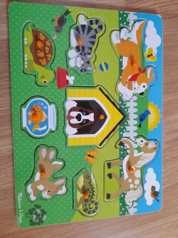 Lot puzzle encastrement