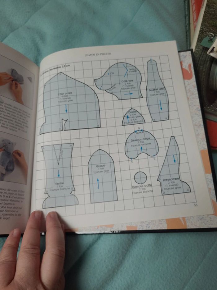 Livre loisir créatif thème chat - photo numéro 4