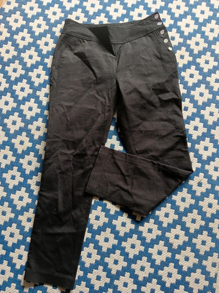 Pantalon cargo noir | Lauren Ralph Lauren| T. 6 - photo numéro 6