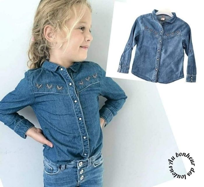 4 ans chemise tape a l oeil ( chemise en vente uniquement)