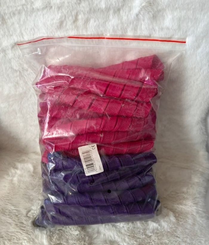Lot 40 bigoudis boucles en spirale sans chaleur - photo numéro 4