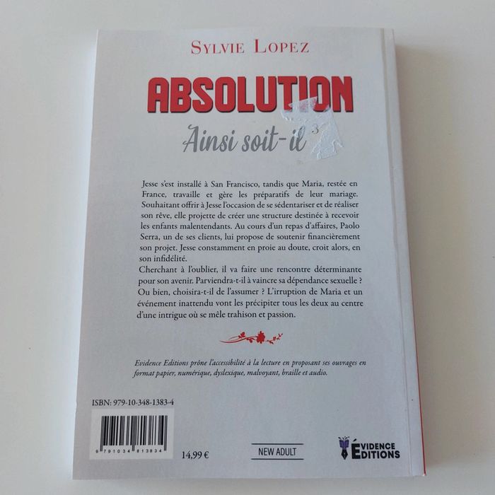 Livre - Ainsi soit-il Tome 3: Absolution - photo numéro 2