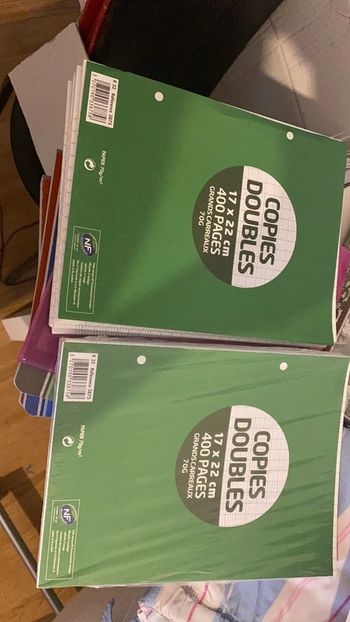 Copies doubles petit format