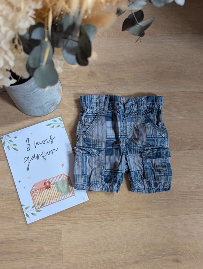 Short Tape à L'oeil 3 mois à carreaux