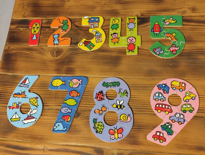 Lot de 4 Puzzles en Bois pour Enfants - photo numéro 7