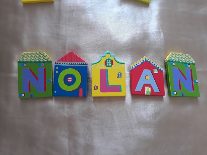 Lot de 8 lettres pour prénom - photo numéro 7