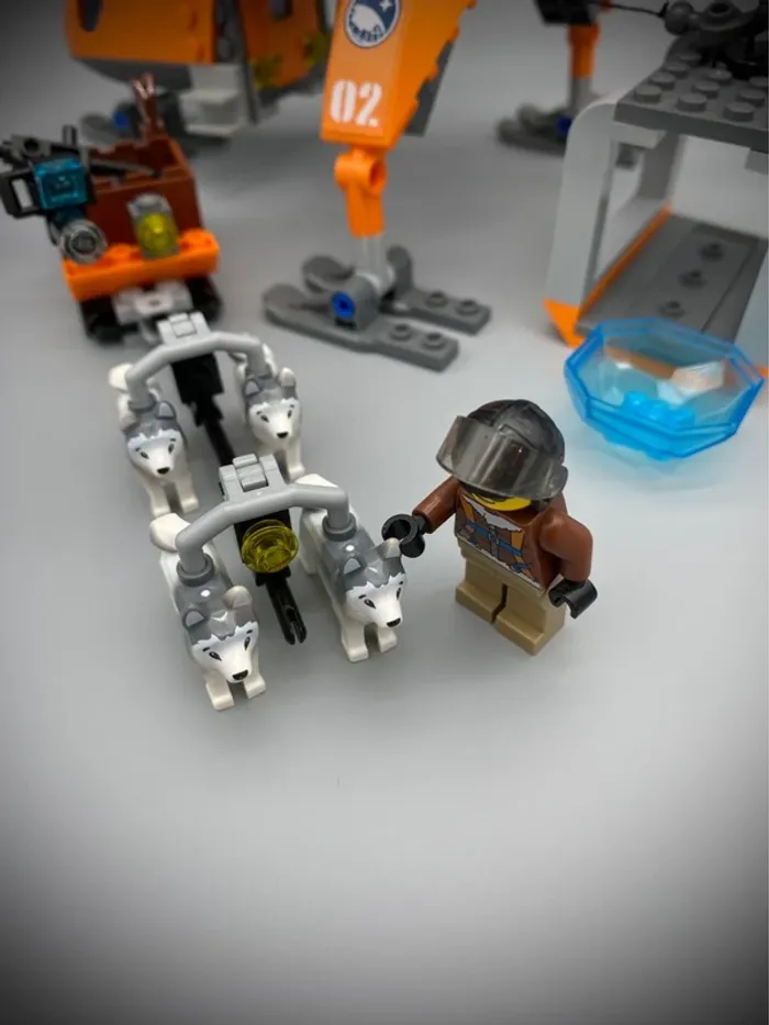 LEGO City 60034 - Arctic Helicrane - Complet avec Notice - photo numéro 3