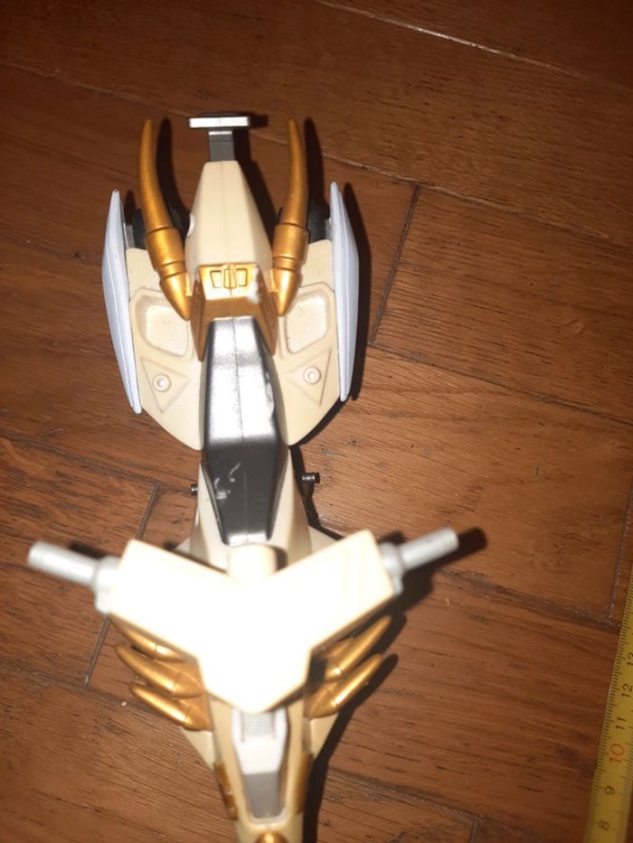 Power Rangers Dino Thunder blanc avec aeroglisseur - photo numéro 12