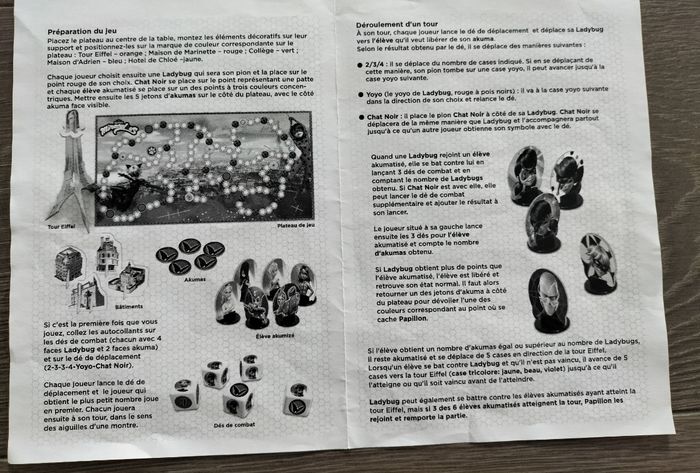 Jeu de société Miraculous - A la poursuite de Papillon - photo numéro 5