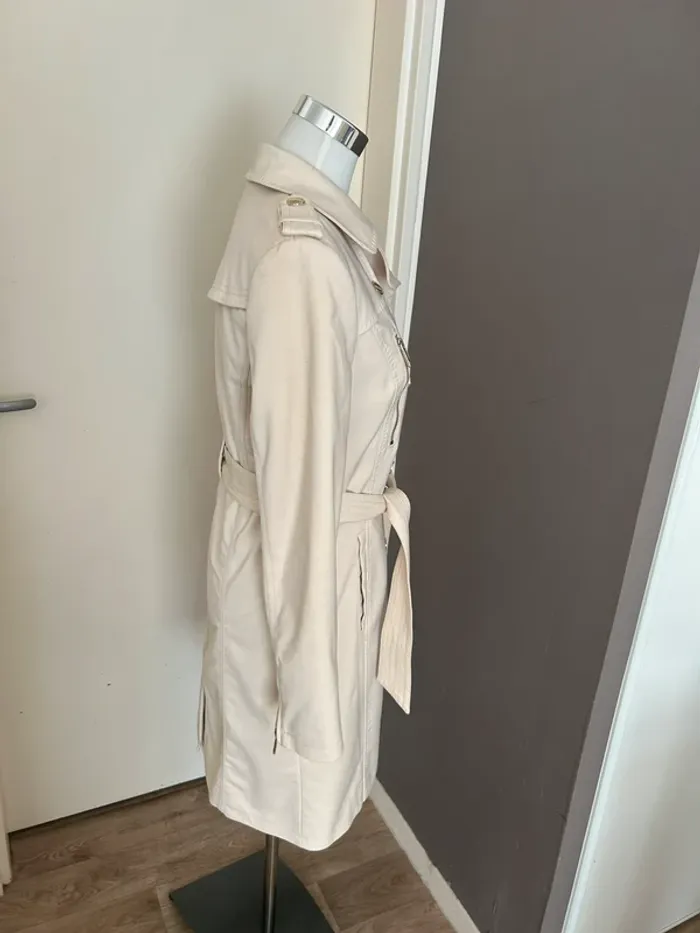 Morgan Trench-coat crème beige écru femme, taille 40 - photo numéro 6