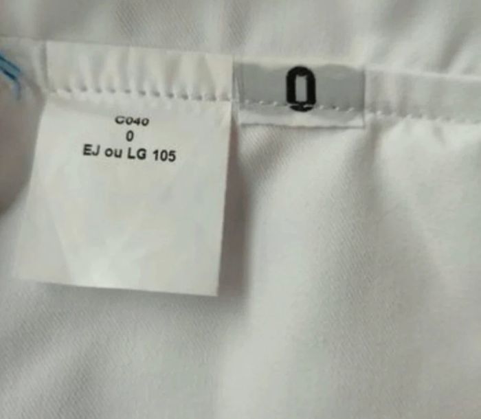 Blouse blanche de laboratoire taille O/S Mulliez-Flory - photo numéro 3