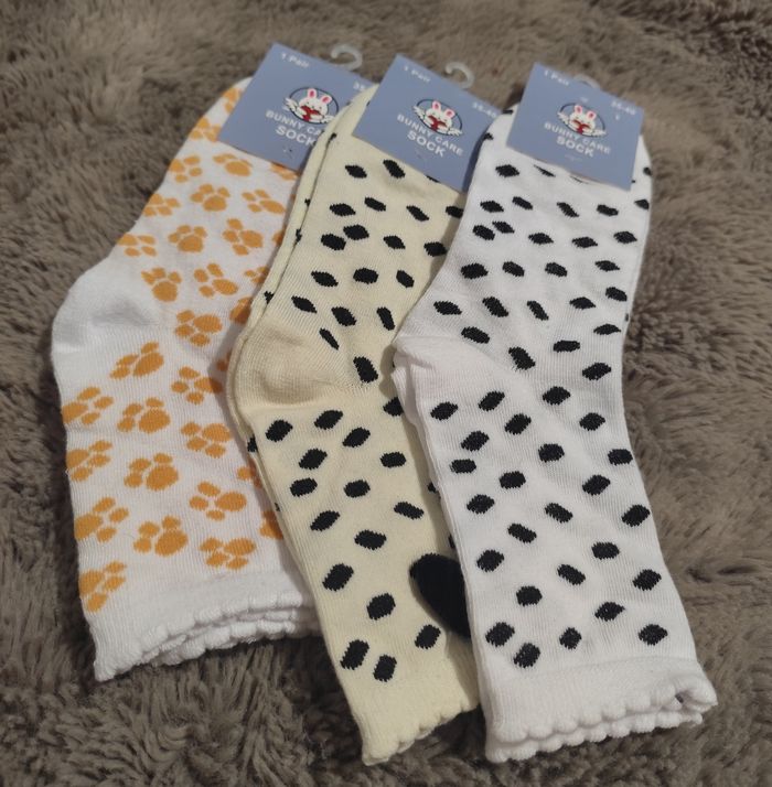 Coffret Noël lot 3 paires de chaussettes 35-40 neuves - photo numéro 7