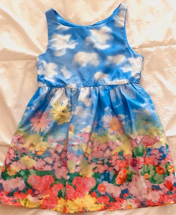 Robe sans manches 3-4 ans