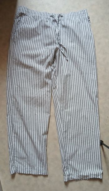 Pantalon rayé