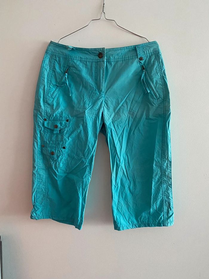 Pantacourt turquoise yessica 40 - photo numéro 2