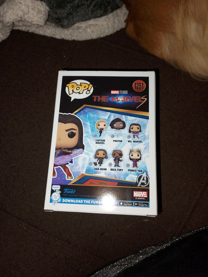 Funko pop The Marvels - Ms. Marvel 1251 - photo numéro 3