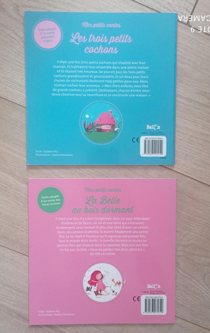 Lot de 2 livres Mes petits contes - photo numéro 2