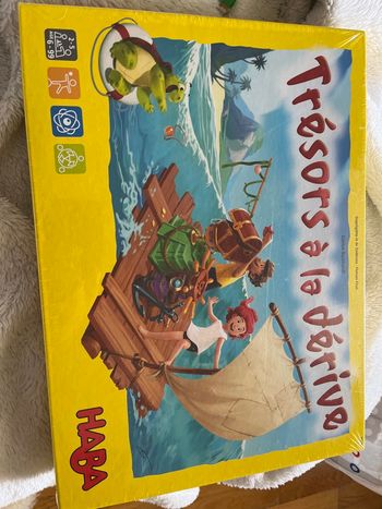 Jeu trésors à la dérive Haba