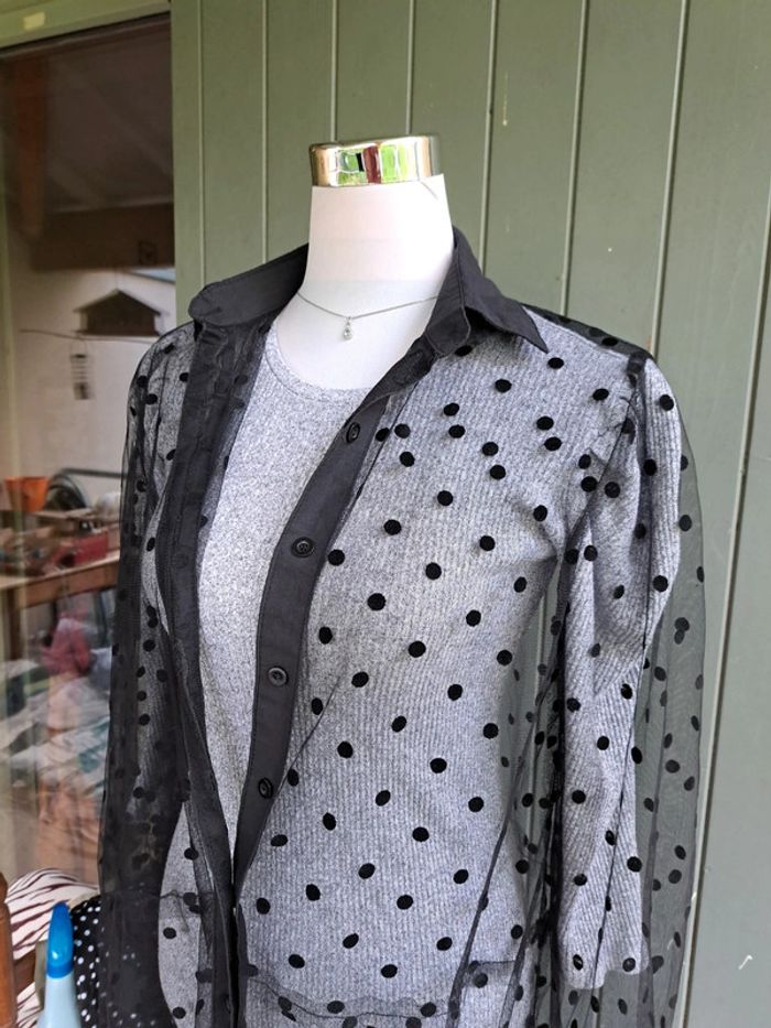 Veste style plumetis - photo numéro 3