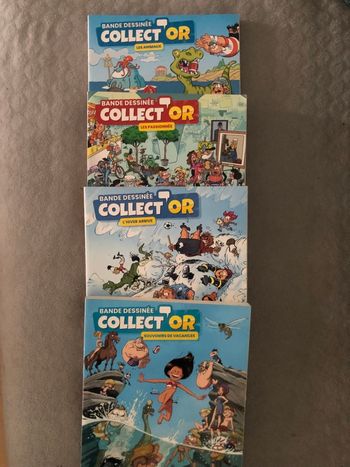 Lot BD collect or de 1 à 4