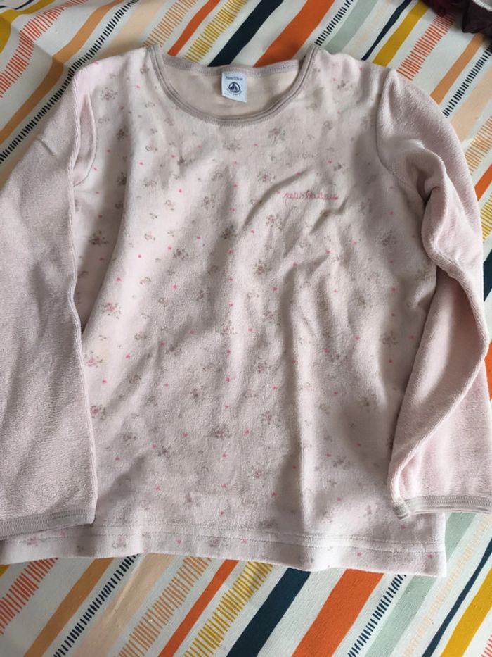 Lot de deux pyjamas 8 ans petit bateau et velours u - photo numéro 7