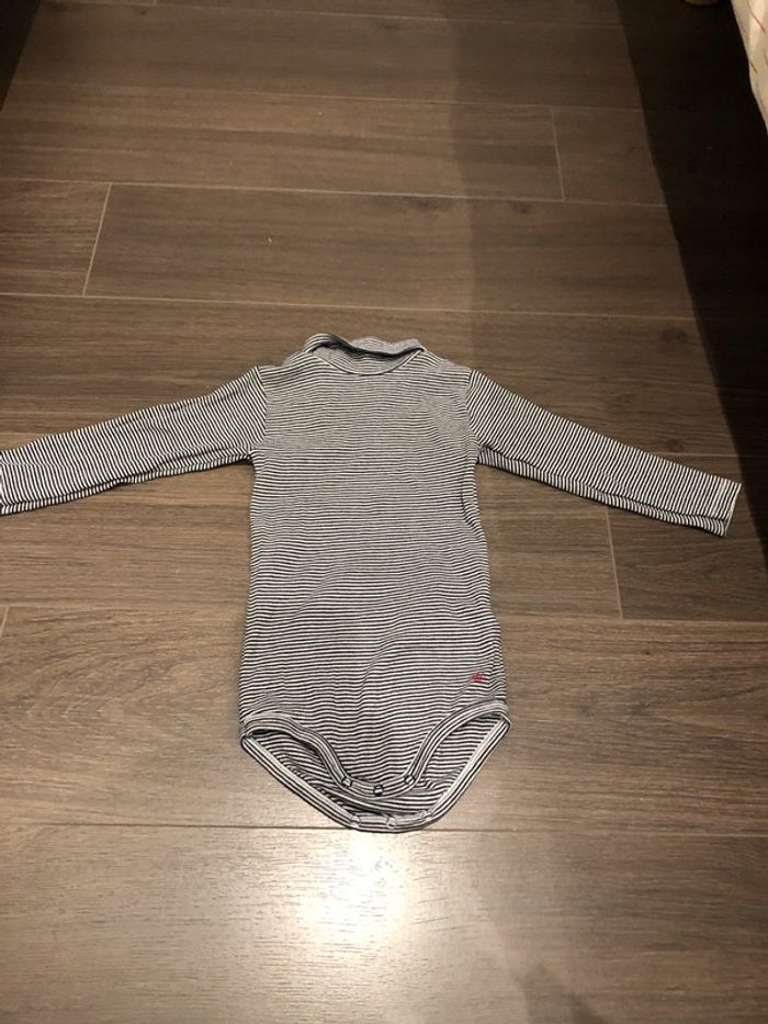 Body Petit Bateau col roulé 12 mois