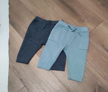 Lot de 2 pantalons chauds Kiabi 3 mois