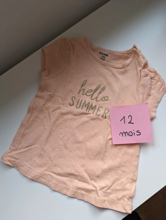 Tee shirt 12 mois