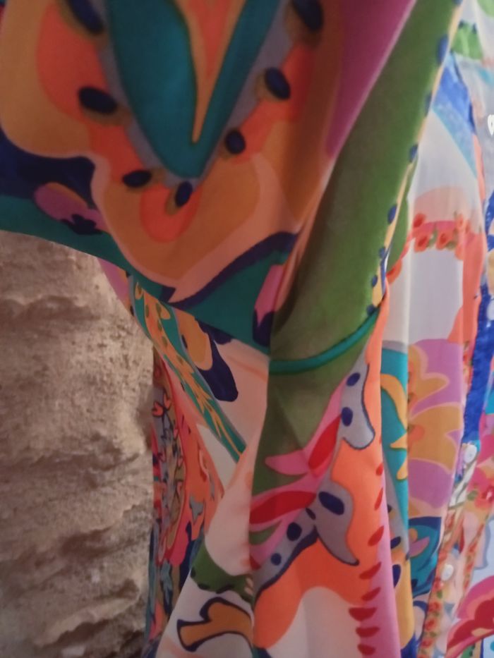 Chemisier a fleurs - photo numéro 3