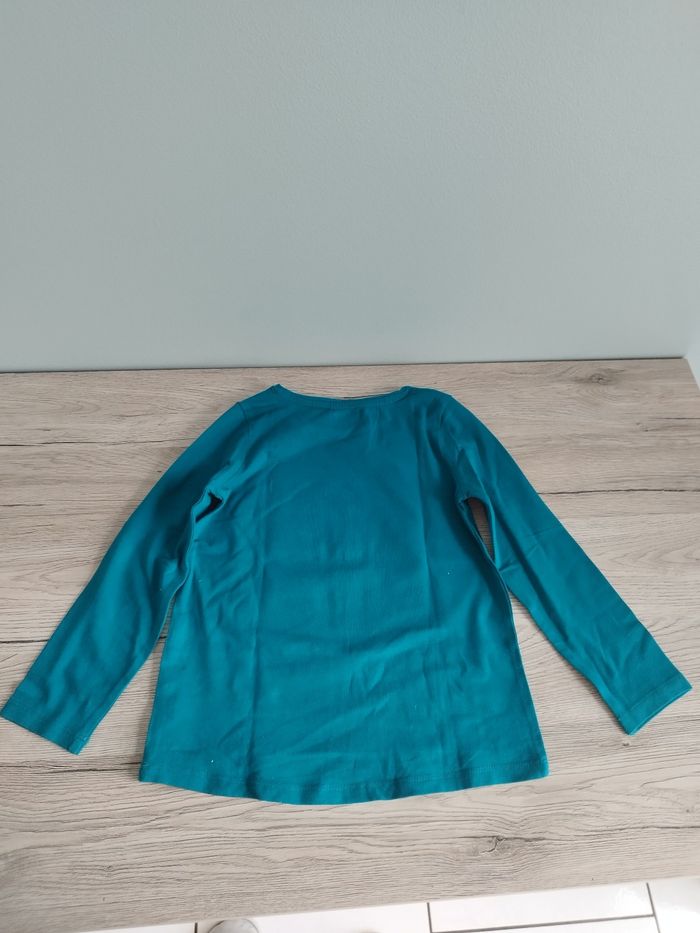 Tee-shirt manches longues fille 4 ans - photo numéro 3