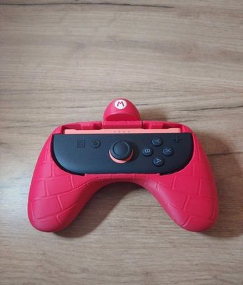 Manette Nintendo mario bros joycon grip switch 2 mario bros rouge neuf