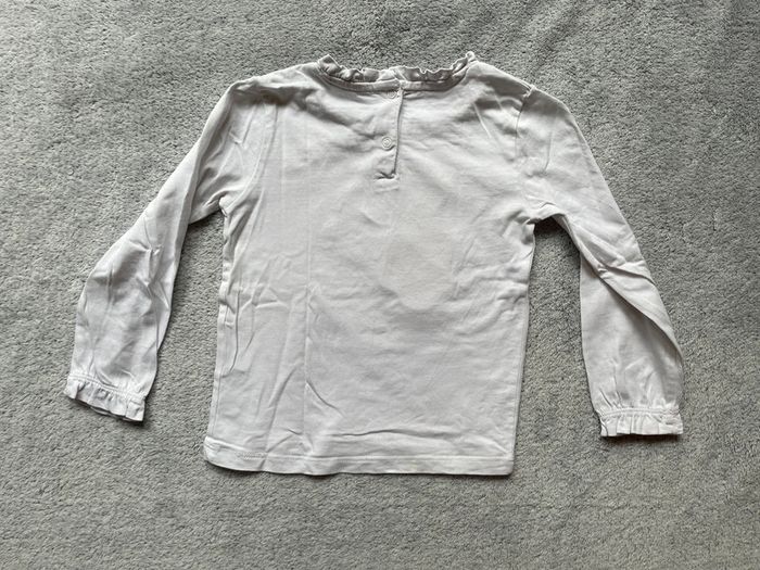 Tee shirt manches longues, fille, 3 ans - photo numéro 4