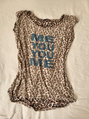 tshirt leopard