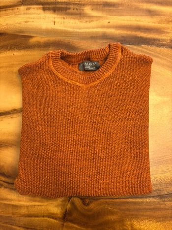 Pull maille rouillé Primark taille S neuf