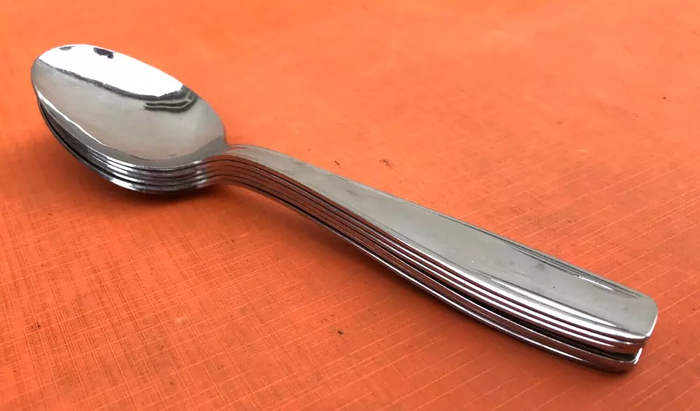 6 cuillères à soupe Acier inoxydable Longueur : 195mm - photo numéro 7