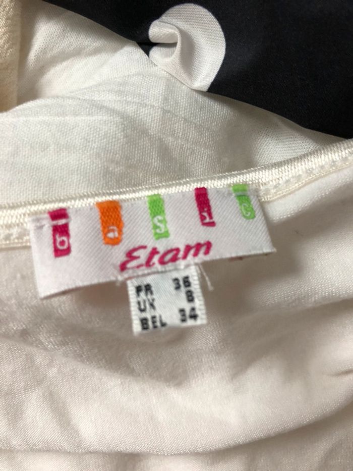 T-shirt etam taille 38 - photo numéro 5
