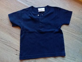 Tee-shirt manches courtes marine