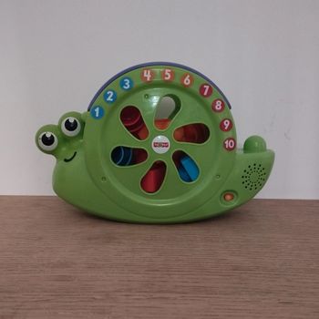 Escargot musical trieur de forme