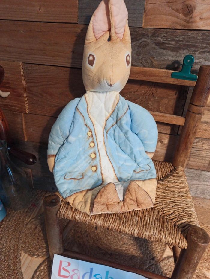 Peluche Pierre lapin peter rabbit range pyjama tbe - photo numéro 3