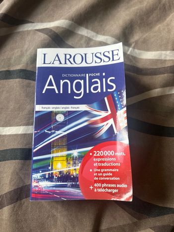 Dictionnaire anglais